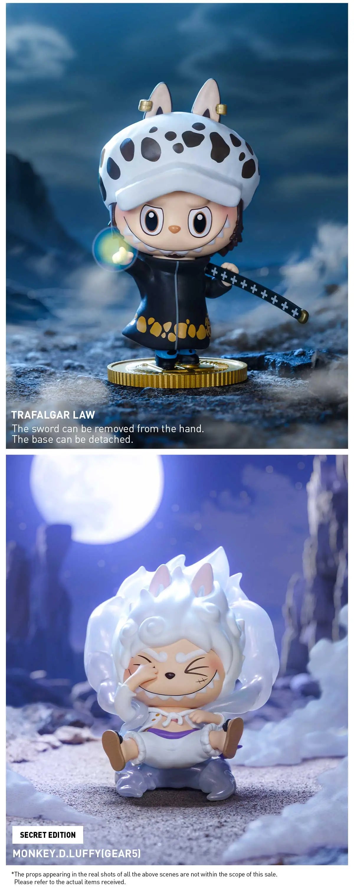 THE MONSTERS x One Piece Series Figures