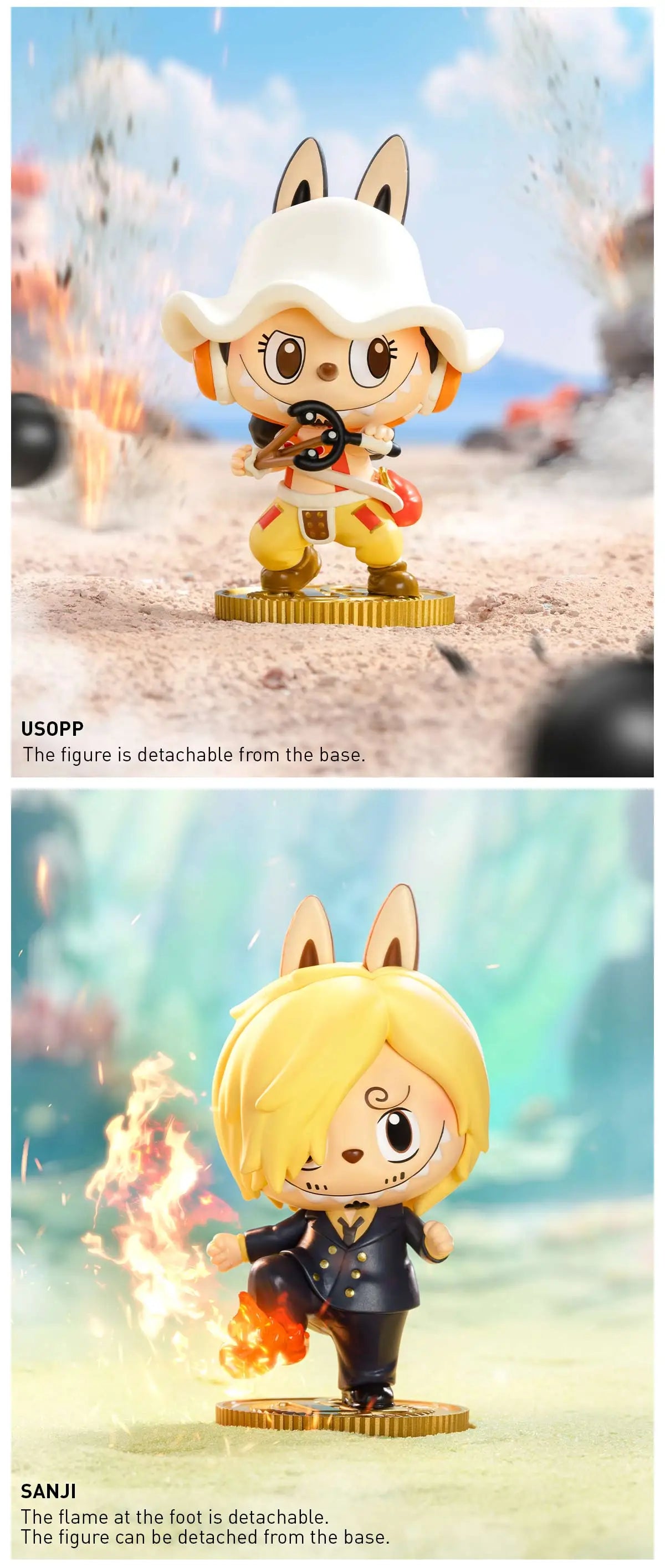 THE MONSTERS x One Piece Series Figures