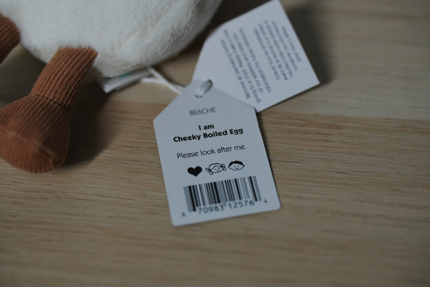 JELLYCAT Cheeky Boiled Egg