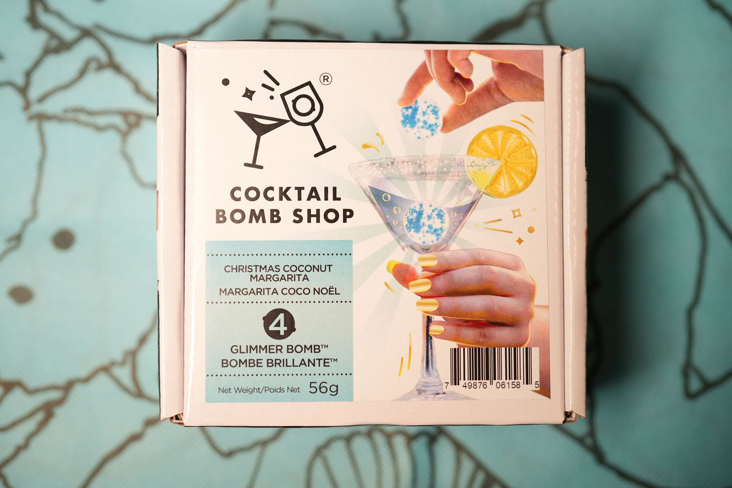 CHRISTMAS COCONUT MARGARITA COCKTAIL BOMB